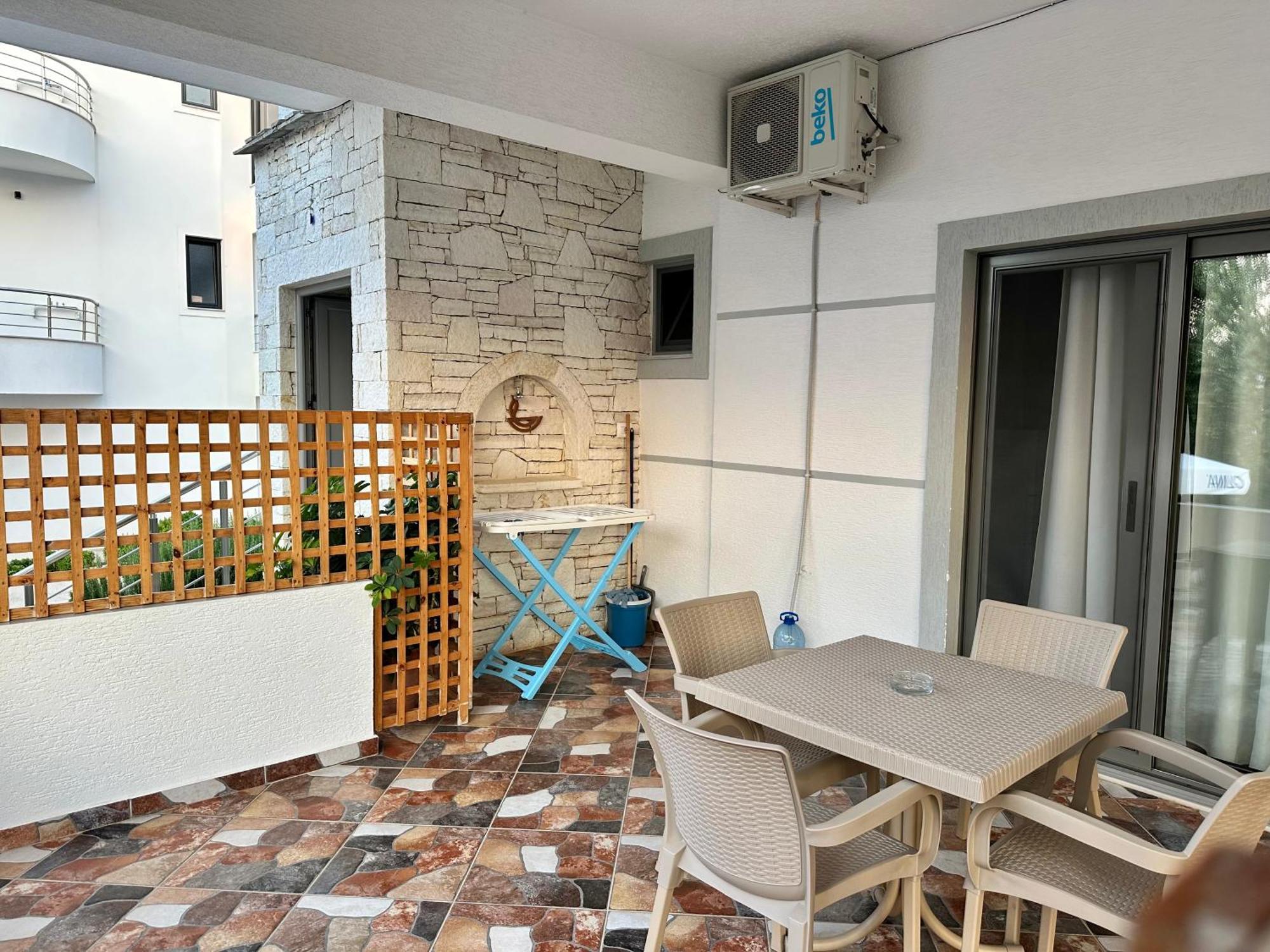 Erjon Apartments Ksamil Exterior foto